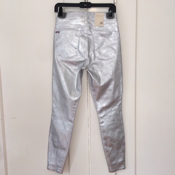 🌺SOLD🌺 Alice + Olivia Foil Metallic Good Jeans! - Picture 6 of 10